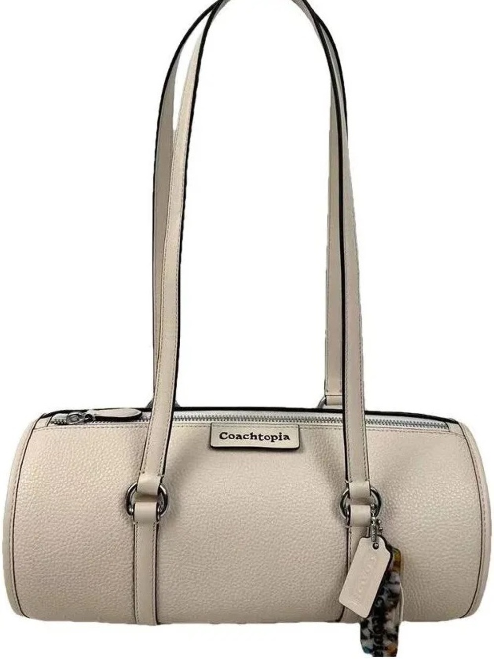 💥NWT💥 Coach Coachtopia Barrel Bag, Chalk